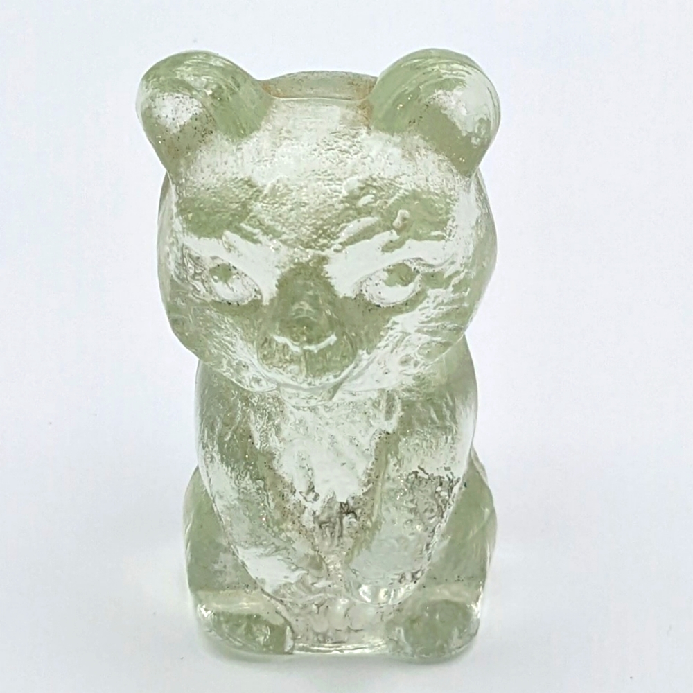 🦋BOGO Vintage Czech Bohemia Glass Bear